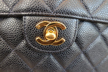 画像をギャラリービューアに読み込む, CHANEL/シャネル 中マトラッセシングルフラップチェーンショルダーバッグ キャビアスキン ネイビー/ゴールド金具 ショルダーバッグ 800020157
