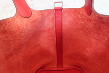 将图片加载到图库查看器，HERMES PICOTIN LOCK PM Clemence leather Rouge casaque A刻印 Hand bag 700100143
