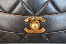 將圖片載入圖庫檢視器 CHANEL/シャネル ダイアナマトラッセチェーンショルダーバッグ ラムスキン ブラック/ゴールド金具 ショルダーバッグ 800050044
