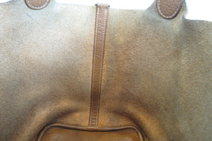 HERMES／エルメス ピコタンロックＭＭ トリヨンクレマンス ゴールド □M刻印 ハンドバッグ 700050064