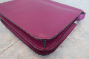 HERMES／エルメス コンスタンス3 24 パーソナルオーダー エバーカラー アネモネ/パールグレー C刻印 ショルダーバッグ 700080044