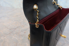 將圖片載入圖庫檢視器 CHANEL/シャネル ダイアナマトラッセチェーンショルダーバッグ ラムスキン ブラック/ゴールド金具 ショルダーバッグ 800050044
