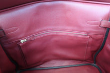 将图片加载到图库查看器，HERMES BIRKIN 35 Togo leather Rouge H □H刻印 Hand bag 600100143
