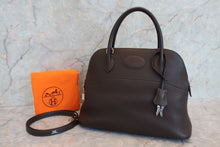 Load image into Gallery viewer, HERMES／BOLIDE 31Clemence leather Chocolat □H Engraving Shoulder bag 700020026
