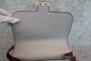 HERMES／エルメス コンスタンス3 24 パーソナルオーダー エバーカラー アネモネ/パールグレー C刻印 ショルダーバッグ 700080044