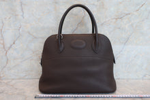 Load image into Gallery viewer, HERMES／BOLIDE 31Clemence leather Chocolat □H Engraving Shoulder bag 700020026
