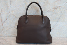 Load image into Gallery viewer, HERMES／BOLIDE 31Clemence leather Chocolat □H Engraving Shoulder bag 700020026
