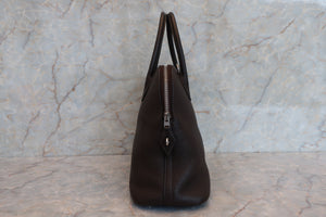 HERMES／BOLIDE 31Clemence leather Chocolat □H Engraving Shoulder bag 700020026