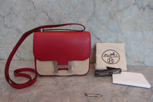 画像をギャラリービューアに読み込む, HERMES／エルメス コンスタンス3 ミニ ヴォースイフト ルージュカザック D刻印 ショルダーバッグ 800060133

