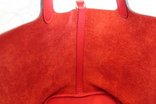 Load image into Gallery viewer, HERMES PICOTIN LOCK MM Clemence leather Rouge de Coeur D Engraving Hand bag 700090109
