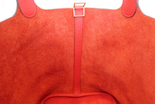 Load image into Gallery viewer, HERMES PICOTIN LOCK MM Clemence leather Rouge de Coeur D Engraving Hand bag 700090109
