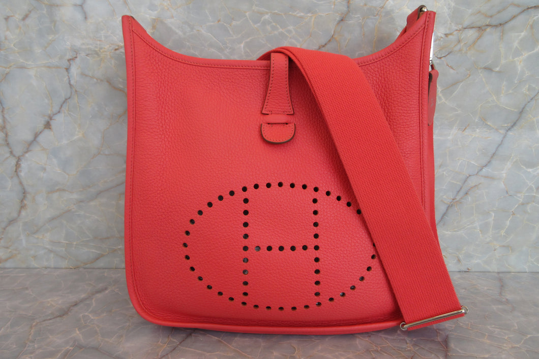 HERMES／エルメス エブリン3ＰＭ トリヨンクレマンス ローズジャイプール □P刻印 ショルダーバッグ 700030084