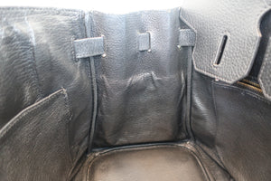HERMES／エルメス バーキン30 アルデンヌ ブラック □C刻印 ハンドバッグ 700060134