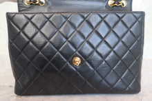 画像をギャラリービューアに読み込む, CHANEL/シャネル 中マトラッセシングルフラップチェーンショルダーバッグ ラムスキン ブラック/ゴールド金具 ショルダーバッグ 800010021
