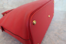 Load image into Gallery viewer, HERMES BOLIDE 35 Graine Couchevel leather Rouge vif Shoulder bag 700090104
