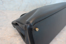 将图片加载到图库查看器，HERMES KELLY 35 Ardennes leather Black 〇W刻印 Shoulder bag 600090148
