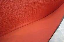将图片加载到图库查看器，HERMES  Bearn Soufflet Epsom leather Crevette □Q刻印 Wallet 700040052
