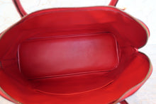 Load image into Gallery viewer, HERMES BOLIDE 35 Graine Couchevel leather Rouge vif Shoulder bag 700090104
