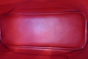 HERMES BOLIDE 35 Graine Couchevel leather Rouge vif Shoulder bag 700090104