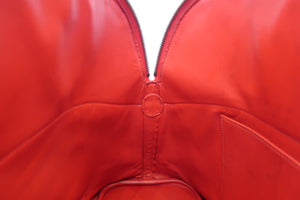 HERMES BOLIDE 35 Graine Couchevel leather Rouge vif Shoulder bag 700090104