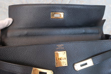 将图片加载到图库查看器，HERMES KELLY 35 Ardennes leather Black 〇W刻印 Shoulder bag 600090148
