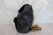 画像をギャラリービューアに読み込む, CHANEL/シャネル マトラッセチェーンリュック ラムスキン ブラック/ゴールド金具 リュック 700060098
