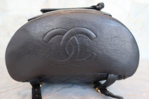 CHANEL/シャネル マトラッセチェーンリュック ラムスキン ブラック/ゴールド金具 リュック 700060098