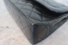 画像をギャラリービューアに読み込む, CHANEL/シャネル パリ限定マトラッセダブルフラップチェーンショルダーバッグ ラムスキン ブラック/ゴールド金具 ショルダーバッグ 800010016
