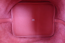 画像をギャラリービューアに読み込む, HERMES／エルメス ピコタンロックＭＭ トリヨンクレマンス ルージュピヴォワンヌ □R刻印 ハンドバッグ 800030188
