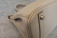 將圖片載入圖庫檢視器 HERMES／エルメス バーキン30 トリヨンクレマンス ベージュ □H刻印 ハンドバッグ 700060042
