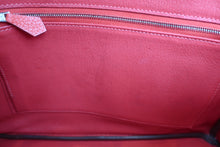 将图片加载到图库查看器，HERMES BIRKIN 30  Clemence leather Rouge pivoine □R刻印 Hand bag 600100176
