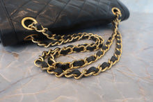 画像をギャラリービューアに読み込む, CHANEL/シャネル パリ限定マトラッセダブルフラップチェーンショルダーバッグ ラムスキン ブラック/ゴールド金具 ショルダーバッグ 800010016
