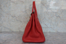 画像をギャラリービューアに読み込む, HERMES／エルメス バーキン35 トゴ サンギーヌ □O刻印 ハンドバッグ 800020140
