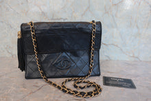 画像をギャラリービューアに読み込む, CHANEL/シャネル マトラッセフリンジチェーンショルダーバッグ ラムスキン ブラック/ゴールド金具 ショルダーバッグ 800050055
