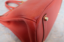 画像をギャラリービューアに読み込む, HERMES／エルメス バーキン35 トゴ サンギーヌ □O刻印 ハンドバッグ 800020140
