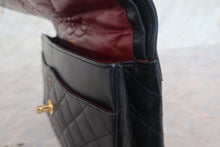 画像をギャラリービューアに読み込む, CHANEL/シャネル パリ限定マトラッセダブルフラップチェーンショルダーバッグ ラムスキン ブラック/ゴールド金具 ショルダーバッグ 800010016
