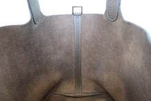 Load image into Gallery viewer, HERMES PICOTIN LOCK MM Clemence leather Etoupe gray □L Engraving Hand bag 700110176
