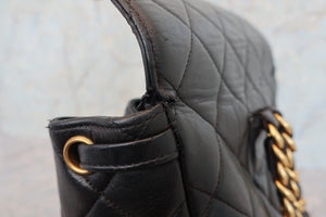 CHANEL/シャネル マトラッセチェーンリュック ラムスキン ブラック/ゴールド金具 リュック 700060098