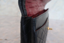 画像をギャラリービューアに読み込む, CHANEL/シャネル パリ限定マトラッセダブルフラップチェーンショルダーバッグ ラムスキン ブラック/ゴールド金具 ショルダーバッグ 800010016
