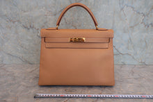 画像をギャラリービューアに読み込む, HERMES／エルメス ケリー32 クシュベル ナチュラル □B刻印 ショルダーバッグ 800030169

