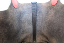 Load image into Gallery viewer, HERMES PICOTIN PM Bi-color Clemence leather/Epsom leather Chocolat/Rouge garance □J Engraving Hand bag 700090102
