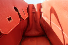 画像をギャラリービューアに読み込む, HERMES／エルメス バーキン35 トゴ サンギーヌ □O刻印 ハンドバッグ 800020140

