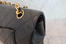 画像をギャラリービューアに読み込む, CHANEL/シャネル マトラッセWフラップWチェーンショルダーバッグ ラムスキン ブラック/ゴールド金具 ショルダーバッグ 700070028
