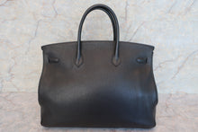 将图片加载到图库查看器，HERMES BIRKIN 40 Togo leather Black □P刻印 Hand bag 600090111
