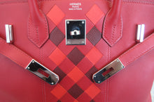 將圖片載入圖庫檢視器 HERMES／エルメス バーキン30 トレサージュ ヴォースイフト ルージュピマン/ルージュクー/ルージュアッシュ D刻印 ハンドバッグ 700050205
