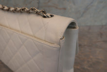 画像をギャラリービューアに読み込む, CHANEL/シャネル ダイアナマトラッセチェーンショルダーバッグ キャビアスキン ホワイト/シルバー金具 ショルダーバッグ 700120230
