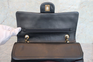 CHANEL/シャネル マトラッセWフラップWチェーンショルダーバッグ ラムスキン ブラック/ゴールド金具 ショルダーバッグ 700070028
