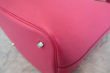 Load image into Gallery viewer, HERMES PICOTIN LOCK MM Clemence leather Rose shocking Z Engraving Hand bag 800060183
