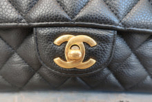画像をギャラリービューアに読み込む, CHANEL/シャネル マトラッセＷフラップＷチェーンショルダーバッグ キャビアスキン ブラック/ゴールド金具 ショルダーバッグ 800090100
