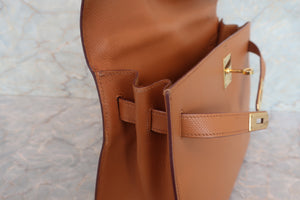 HERMES／エルメス ケリー32 クシュベル ナチュラル □C刻印 ショルダーバッグ 700040072